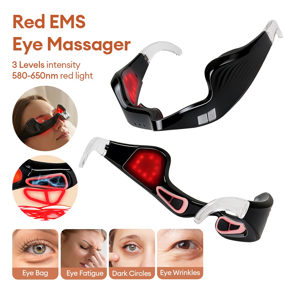 Electric Eye Massager Red Ligh - Light Therapy Glasses review and price